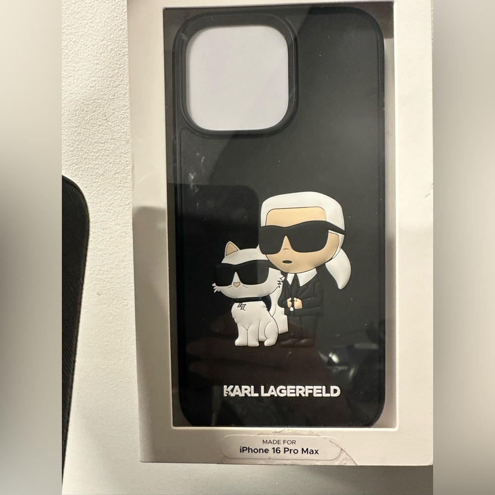Karl Lagerfeld iPhone 16 pro max cover